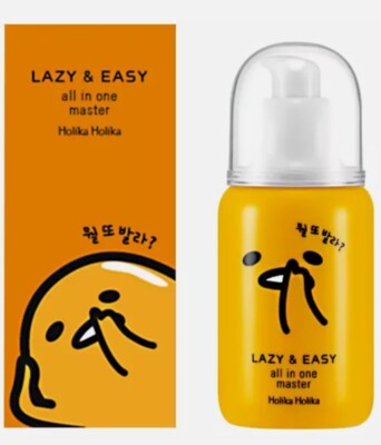 Holika Holika Gudetama Egg LAZY & EASY All in One Master 3.38 fl oz 100mL