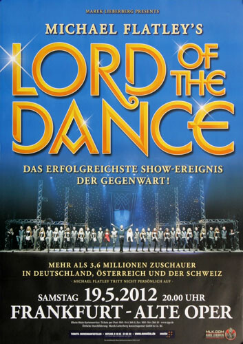 Lord Of The Dance - The Dance, Frankfurt 2012 - Konzertplakat-image