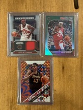 Pascal Siakam Panini Mosaic Prizm Refractor /99 Patch Lot Toronto Raptors (3)