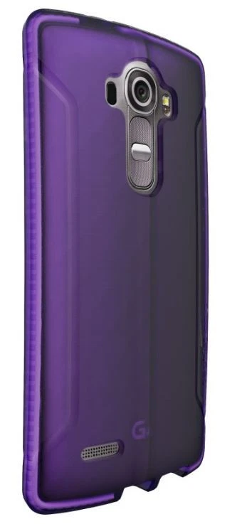 New Original Tech21 Evo Tactical Case for LG G4 Purple + Tech21 Screen Protector - Image 2 of 4