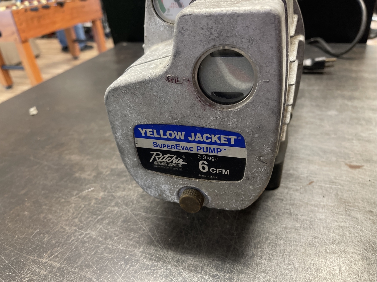 Ritchie Yellow Jacket 93560 SuperEvac™ 6 CFM 2 Stage Vacuum Pump eBay