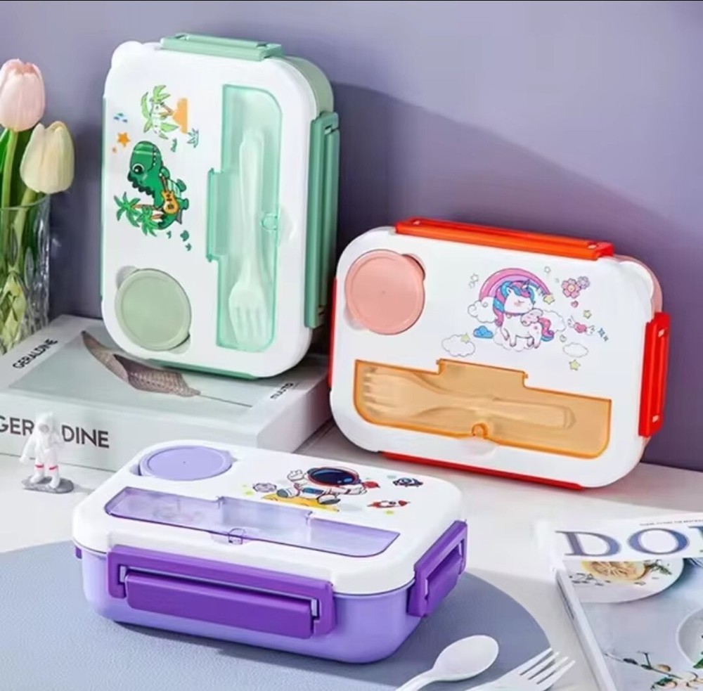 1300ml Lunch Boxes for Kids Girls Cute Box Sandwich Snack 1300ml Lunch Boxes for Kids Girls Cute Box Sandwich Snack