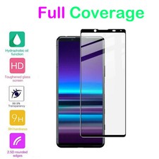 For Sony Xperia 5 II Full Tempered Glass Screen Protector Film  - Full Glue