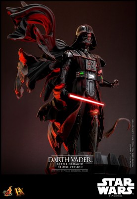 Ready! New Hot Toys DX45 1/6 Star Wars Darth Vader Toy Battle