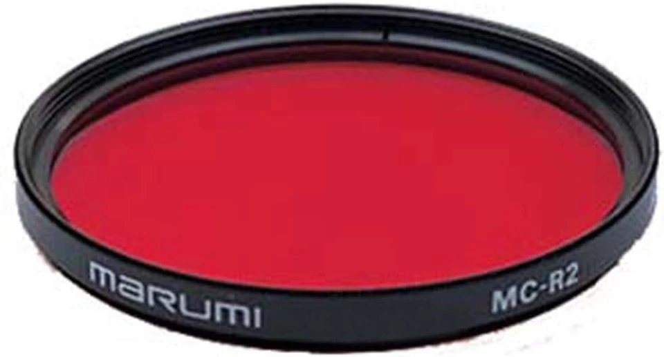 Marumi MC-R2 RED for High contrast Monochrome photography filter MADE in JAPAN  - Image 2 of 4