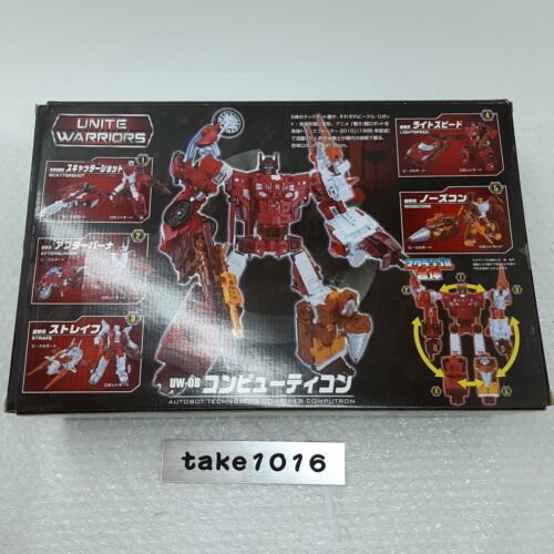 Takara Tomy Transformers Unite Warriors UW08 Computron Computecon Action Figure - Picture 11 of 13