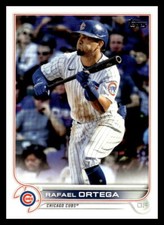 2022 Topps  Rafael Ortega #358 Chicago Cubs Baseball Card