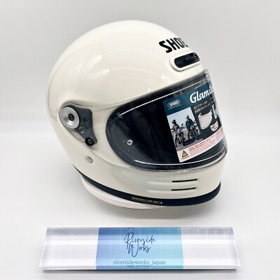 SHOEI Glamster Sサイズ Shoei Glamster White Neo Classic Functional Full Face Helmet