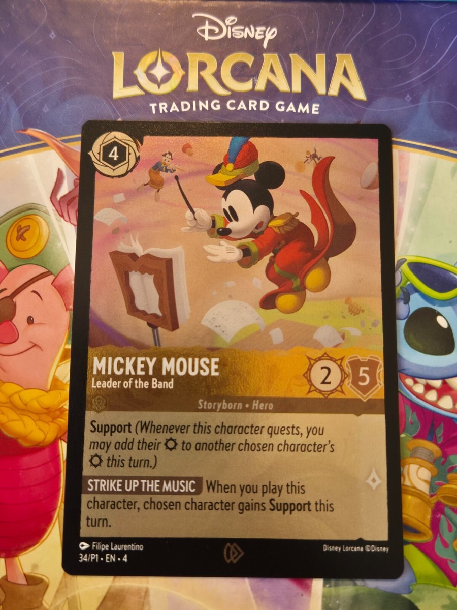 ※nao※ ロルカナ Lorcana Mickey foil PSA10 Disney Lorcana Mickey Mouse Brave Little Tailor D23 Foil