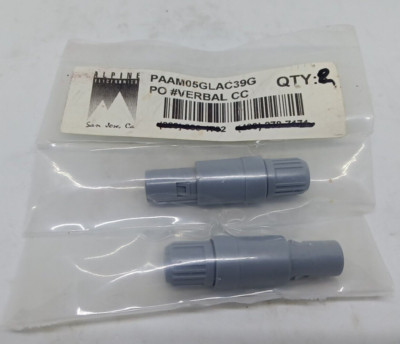 Set of LEMO connector PAAM05GLAC39G