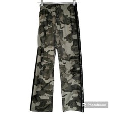 Boy's Starter Athletic Green Camouflage Pants Size Large 10-12