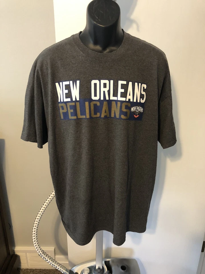 Camiseta para hombre NBA Majestic NEW ORLEANS PELICANS ANTHONY DAVIS 2xl carbón Foto 2 de 4