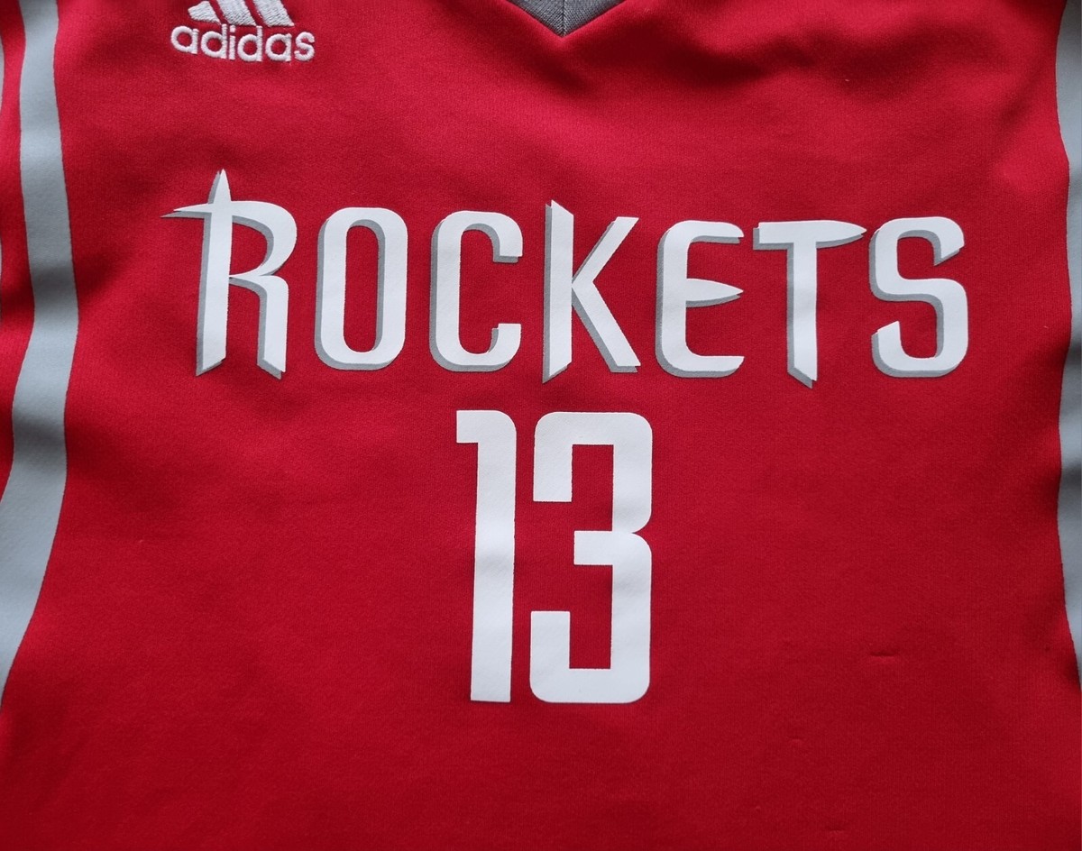 美品 Adidas NBA ROCKETS 13 HARDEN ユニフォーム S ADIDAS NBA Houston Rockets Jersey James Harden #13 Youth