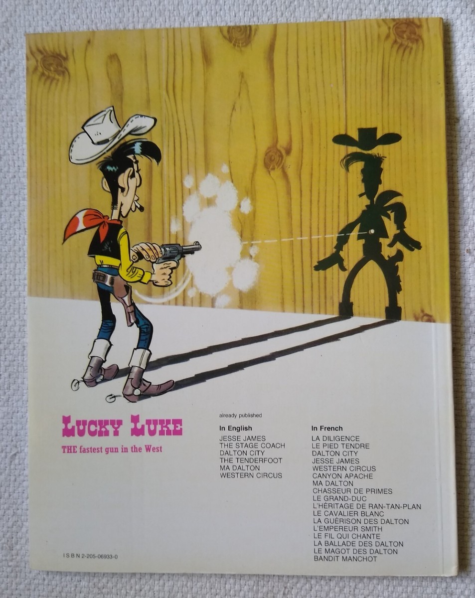 1981 Lucky Luke The Stage Coach Morris & Goscinny | eBay