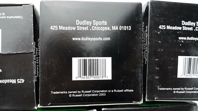 Lot De 11 Balles De Softball Dudley SB 12LND - 12 Pouces - Cuir Blanc - Match/Entraînement