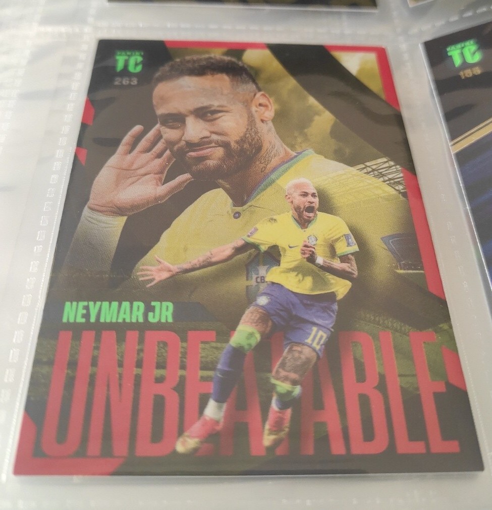 PANINI TOP CLASS 2023 NEYMAR JR BRASIL PARIS SG VARIANT RED UNBEATABLE 263 MINT