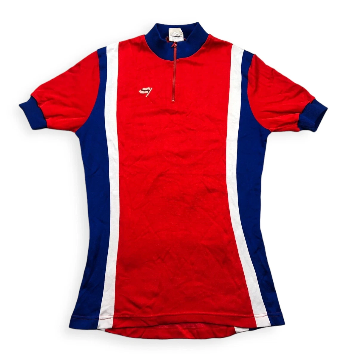 Maillot Vélo Vintage Fahrrad Bike Shirt Taille M (51cm) - Allemand IY2