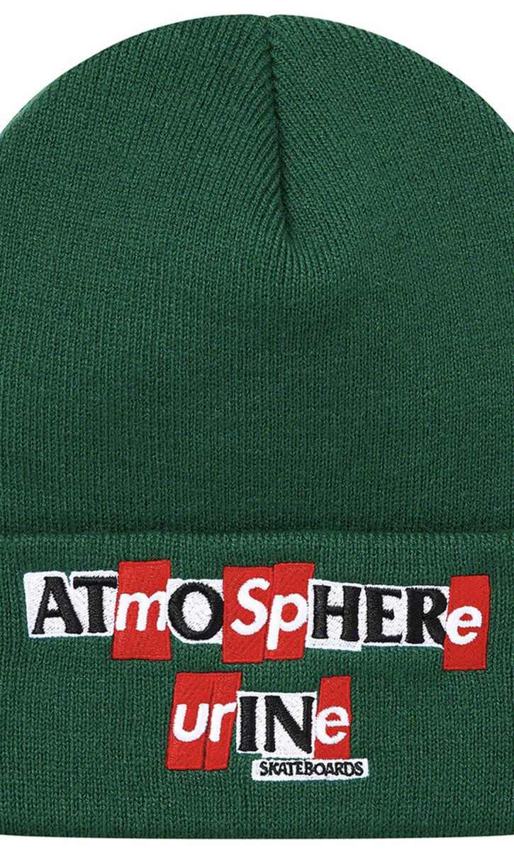 Supreme ANTIHERO beanie green