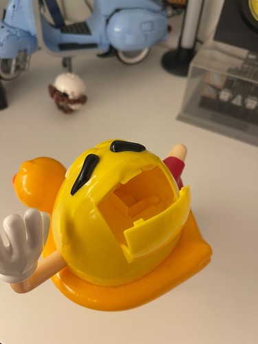 M&M's Spender Yellow/Gelb mit Badeente selten Werbeartikel Sammler 🔥Sehr Gut🔥 - Bild 3 von 5