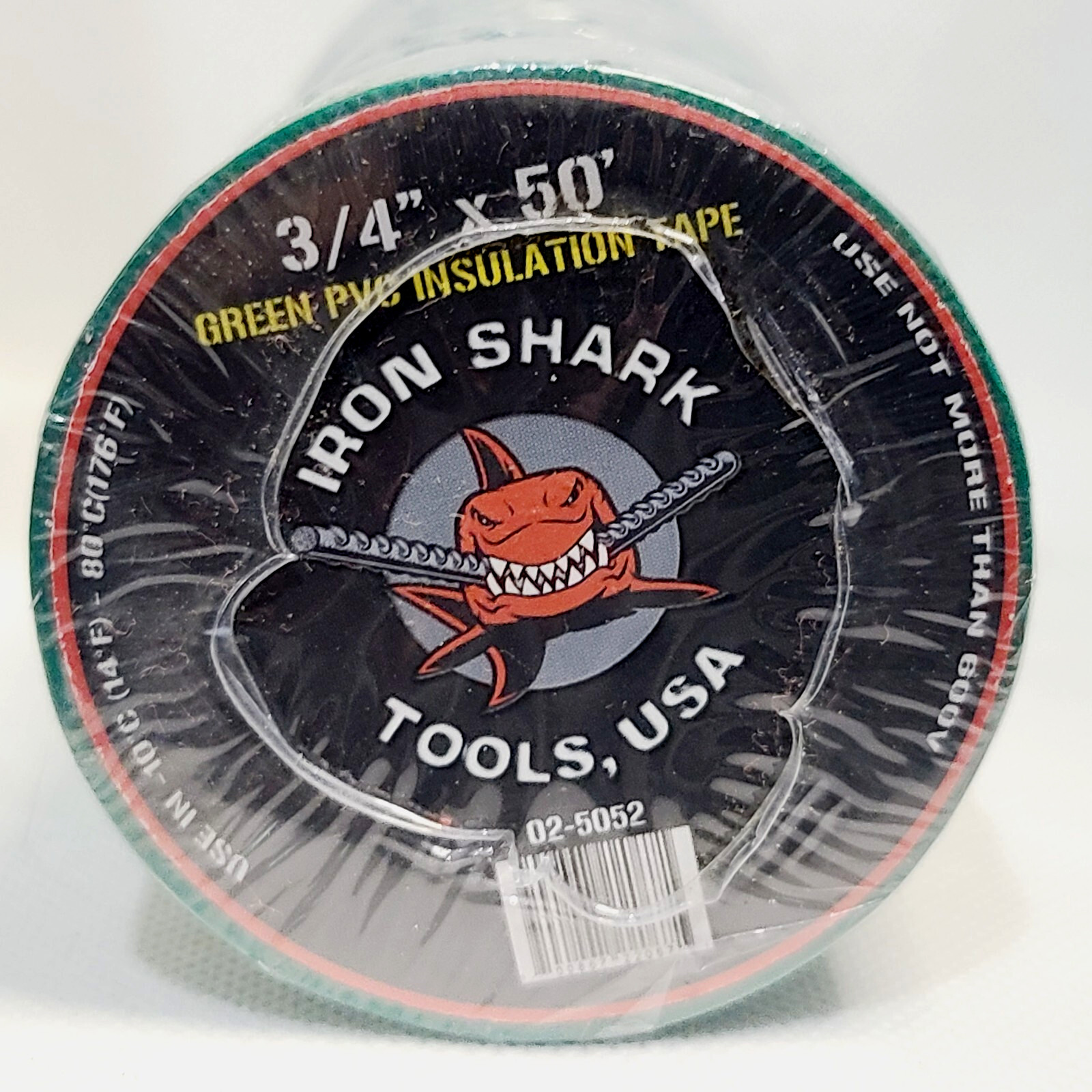Shark Tools Usa Green Pvc Insulated Electrical Tape 3/4" X 5
