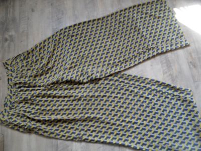 RAG&BONE chice gemusterte Seidenhose im Marlene-Stil Gr. 8 w. NEU BI817