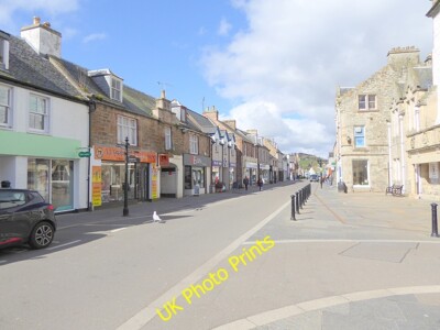 Foto 6x4 High Street, Dingwall Dingwall\/NH5458 Blick nach Westen. c2015