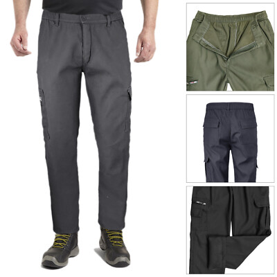 Pantaloni Cargo Uomo Imbottiti Invernali Termico Gamba Dritta Con - Foto 6