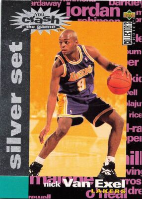 1995-96 Collector's Choice You Crash the Game Scoring Gold Exchange Nick Van