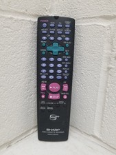 Sharp RRMCG1238AJSA VCR Video Cassette Recorder Remote Control Genuine OEM EL2