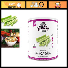 Dehydrated Diced Celery - 73 Servings, 25-Year Shelf Life, Ideal for Cooking  S