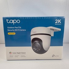 TP-Link Tapo C510W Outdoor Pan/Tilt Security Wi-Fi Camera 2K Resolution IP65 New