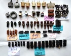 81PCS Set Vintage Soviet Variable Resistor Toggle Switch Push Button Fuse Socket