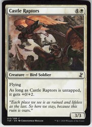 Castle Raptors 012/289 Time Spiral Remastered MTG