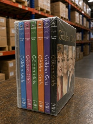 The Golden Girls Complete Series DVD Seasons 1-7 (21-Discs, Box-Set). Brand New!