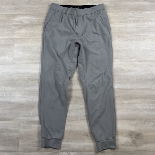 Lululemon City Sweat Jogger Grey French Terry Tapered Sweatpants Gym Mens Large