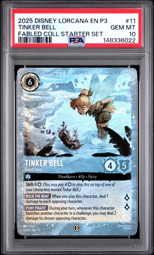 Tinker Bell - Giant Fairy graded PSA 10 for sale on eBay