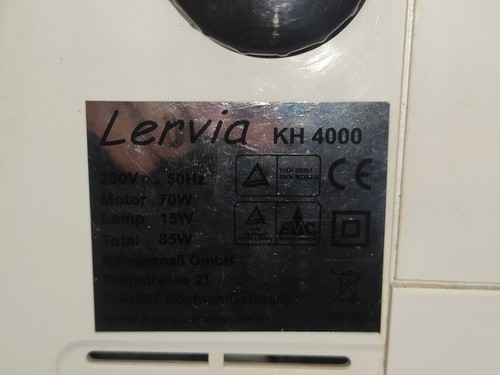 LERVIA KH4000 Sewing Machine 85W w/ Foot Pedal White - Picture 11 of 12