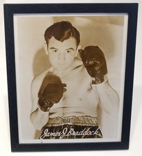 1930's James J. Braddock Fighters Pose - Everlast - HISTORIC BOXING MOMENTS