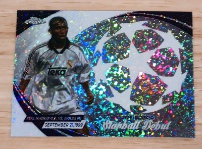 2023-24 Topps Chrome UEFA Club Competition Starball Debuts Samuel Eto'o Barca