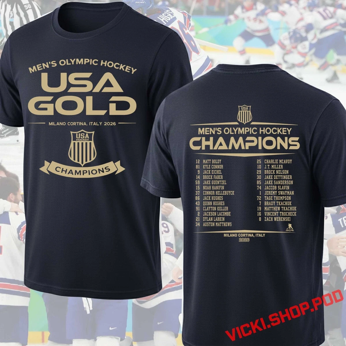 usa hockey t shirt products for sale | eBay