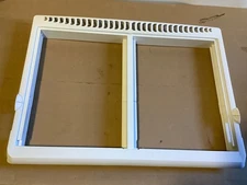 Crisper Pan Drawer Cover Frame Compatible with Frigidaire Refrigerator 240364787