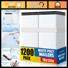1200 Pcs 10x13 Inch Poly Mailers Self-Seal Waterproof Shipping Bags for Clothes