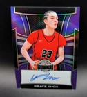 Grace Knox 2025 Leaf Metal Women Sport Prismatic Blue Auto #/6 Autograph RC