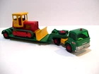 Matchbox King Size K17 Ford Dyson Low-Loader, Case Tractor Vintage 1960s Lesney