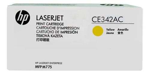 New Genuine HP CE342AC - Yellow High-yield Toner Cartridge