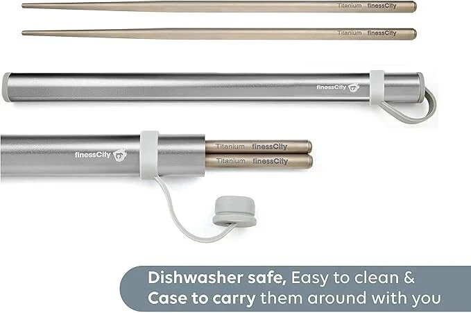 FinessCity Titanium Chopsticks - Thumbnail 2