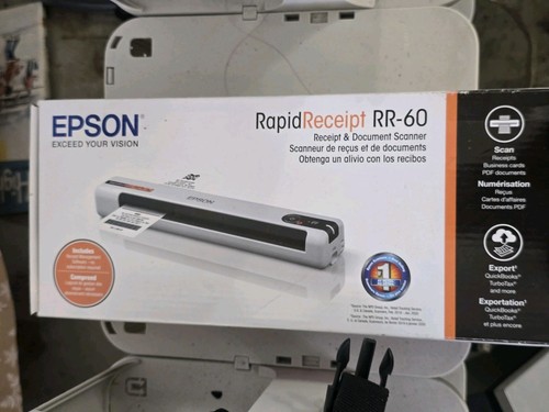 Epson Rapid Receipt RR-60 Wireless Receipt & Document Scanner BRAND NEW *NIB* - 第 1/3 張圖片