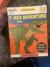 T-Rex Adventure Game Board Game Play’n Learn Dinosaurs/open Box/Briar-patch 2021