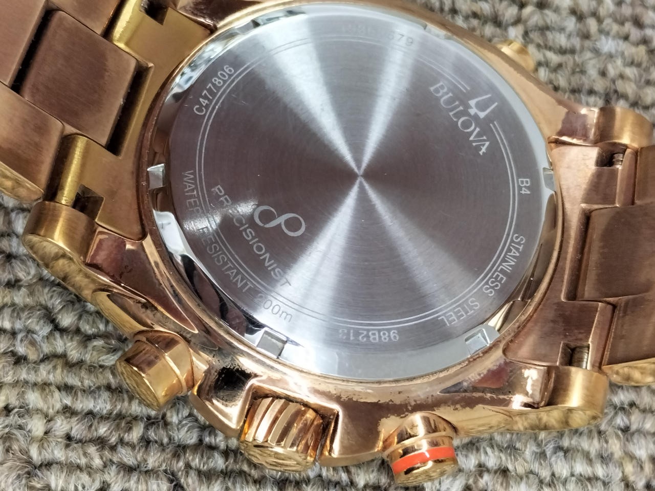 Quartz Analog Wristwatch Model 98B213 BULOVA image 6