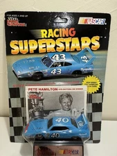RACING CHAMPIONS SUPERSTARS PETE HAMILTON #40 1:64 DIECAST CAR NIP!